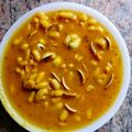 El cooksnap de josbor cuando hizo Alubias con almejas y gambas en amarillo 🦐🍲.