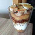 El cooksnap de Mica Varela Gerhauser cuando hizo Postre banana split de avena en vaso. Receta original de Geri. Postre light sin azúcar ni harina.