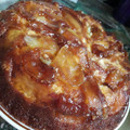 El cooksnap de Ro Mii cuando hizo Torta de manzanas y peras invertida.