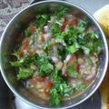 Sunita Jindal का कुकस्नैप जब उन्होंने मटर चाट (Matar Chaat recipe in hindi) बनाया था।