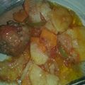 El cooksnap de Julii Nuvoa cuando hizo Albóndigas con papas...fin de mes!!!.