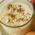 Ritika Dutt का कुकस्नैप जब उन्होंने केसर बादाम शेक (Kesar badam Shake recipe in Hindi) बनाया था।