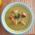 El cooksnap de Danieliz Caques Neira cuando hizo Crema de espárragos verdes.