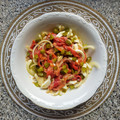 El cooksnap de Tonysantos cuando hizo Ensalada de pimientos rojos asados, tipo pipi-rana.