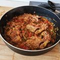 El cooksnap de rafaeltomasi cuando hizo Manitas de cerdo en salsa.