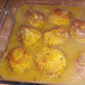 El cooksnap de Elena C cuando hizo Albóndigas de merluza y gambas.