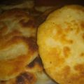 El cooksnap de Marcela García cuando hizo Pan casero tipo arebe...súper fáciles.