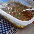 El cooksnap de Virginia Vila cuando hizo Chimichurri.