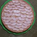 El cooksnap de ROXANA ELIZABET PERALTA cuando hizo Tarta de manzana y crema pastelera sin huevo.
