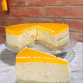 El cooksnap de Norali cuando hizo Cheesecake de mango sin horno.