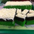 Cooksnap dari ria azizah untuk resep Brownies Kukus Pandan