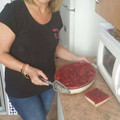 El cooksnap de Marisol Marisolete F cuando hizo Tarta fría de queso y fresa.