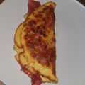 El cooksnap de Pacojo Trujillo cuando hizo Tortilla de verduras rellena de serrano y queso.