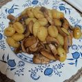 Cooksnap από Cleopatra στη συνταγή Νιόκι με μανιτάρια μέσα σε 10 λεπτά 👌