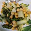 El cooksnap de Elena S.E. cuando hizo Garbanzos salteados con acelga y ajo.