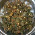 Sonu Kumar का कुकस्नैप जब उन्होंने चटपटी भिंडी (chatpati bhindi recipe in Hindi) बनाया था।