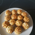 El cooksnap de gemanano cuando hizo Panellets cuatro sabores.