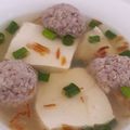 Cooksnap dari Novita untuk resep Sup tahu daging express cuma 15 menit