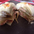 El cooksnap de Dani Pèrez cuando hizo Lasaña de berenjenas y atún.