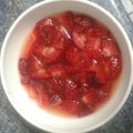 El cooksnap de Laureano cuando hizo Fresas en gelatina agridulce (con y sin thermomix).
