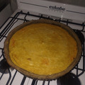 El cooksnap de David Sosa cuando hizo Tarta de cebolla y queso con masa de lentejas🤓.