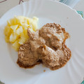 El cooksnap de Albichu cuando hizo Solomillo en salsa de almendras.