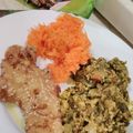 Agocska Cooksnap-ja, amikor elkészítette a(z) Zöldséges quinoa szezámmagos csirkemellel és sárgarépa salátával receptet.