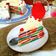 Cooksnap dari farida Sulthan 🇮🇩 (IG. Malika02782) untuk resep Rainbow Checkerboard cake, edisi lebaran