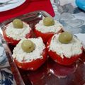 El cooksnap de Caro Castagneto cuando hizo Tomate🍅 relleno con pollo🍗y huevos🥚🥚🥚.
