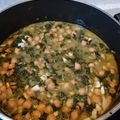 El cooksnap de Carmenchumari cuando hizo Garbanzos con espinacas.