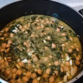 El cooksnap de Carmenchumari cuando hizo Garbanzos con espinacas.