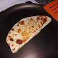 El cooksnap de Iara cuando hizo Quesadillas.