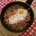 El cooksnap de Alejandro Santiago cuando hizo Guisantes con jamón y huevo.
