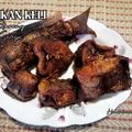 Cooksnap Hani Shaimi semasa beliau membuat Tips goreng ikan keli.