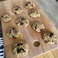 El cooksnap de Aldana Hosni cuando hizo Galletitas de avena y banana con chips de chocolate.