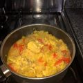 El cooksnap de Candela D'Angelo cuando hizo Risotto de pollo.