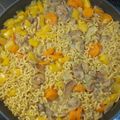 El cooksnap de Ari Rodriguez cuando hizo Fideuà de verduras.