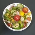 صورة من سما سما، شاركها بعد تجربة وصفة سلطة خضار تحتوى على 7 انواع من الخضار 🥗