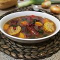 El cooksnap de "cocinar con jorgette" cuando hizo Cazuela De Pollo.