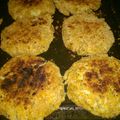 El cooksnap de Marina cuando hizo Hamburguesas de coliflor.