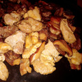 El cooksnap de DelicIANNcook cuando hizo Niscalos con panceta y magro de cerdo.