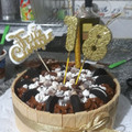 El cooksnap de María cuando hizo Torta de cumpleaños.