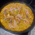 El cooksnap de Roberto marin diaz cuando hizo Paella con preparado de marisco y verduras 🥘.