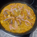 El cooksnap de Roberto marin diaz cuando hizo Paella con preparado de marisco y verduras 🥘.