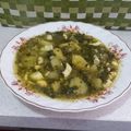 El cooksnap de Nieves cuando hizo Patatas con espinacas.