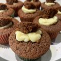 Becky's cooksnap of when they made Chocolate & Vanilla Cupcakes.