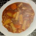 El cooksnap de Gabriela1986 cuando hizo Guiso de carne y fideos coditos.
