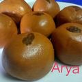 Arya Paradkar का कुकस्नैप जब उन्होंने दानेदार बेसन लड्डू (danedar besan ladoo recipe in Hindi) बनाया था।