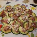 El cooksnap de Anuki cuando hizo Calabacín con jamón y parmesano.