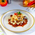 Cooksnap dari Lilis_DapoerTara untuk resep Spaghetti Bolognese Pie